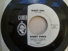 Bobby Paris - Night Owl /Tears on my pillow.