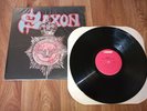 SIGNED BY WHOLE BAND (in 1988) ,SAXON, Strong Arm Of The Law LP, US Import, RARE