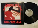 Metallica - Kill Em All -VG++/VG++ Sleeve 1983 1ST Trash Metal Megaforce MRI-069