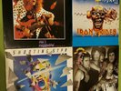 FOURPACK : 4 Hardrock LPs - IRON MAIDEN, ROSE TATTOO, SHOOTING STAR, TOKYO BLADE