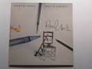 Paul McCartney autographed album 