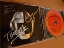 DAFT PUNK autogramm RANDOM ACCESS MEMORIES signed live collectors rare