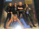 ACCEPT  EAT THE HEAT  FLAMING COLORED VINYL  30TH ANNIV  AUDIOPHILE LP  IMPORT