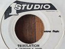 The Gladiators ‎- Tribulation 1979 JA 45 STUDIO 1 ROOTS/DUB Excellent CONDITION.