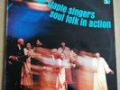 * THE STAPLE SINGERS - SOUL FOLK IN ACTION - Orig 1971 UK RARE STAX LP *