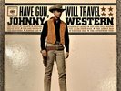 Johnny Western, LP Album Have Gun Will Travel + Autographed Photo & Snapshot