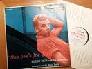 UK COLUMBIA LP RECORD/BUDDY RICH/ THIS ONE'S FOR BASIE/ EX+ DG VINYL