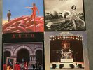 Rush 4 Album Lot-Hemispheres-Permanent Waves-Moving Pictures-Stage--Vinyl LP