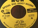 MGM Promo John Andrea (Just Can't) Let It Ride Obscure Northern Soul Fuzz 1965