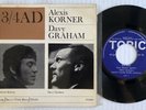 DAVY GRAHAM ALEXIS KORNER 3/4 A.D. 1962 UK Topic Records 7