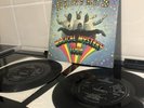 The Beatles Magical Mystery Tour Original Vinyl Mono MMT-1 BLUE LYRIC PAGES