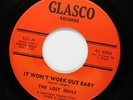 LOST SOULS Sweet Soul 45rpm Give Me Your Love b/w It Won't Work Out Baby HEAR