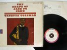 ORNETTE COLEMAN SHAPE OF JAZZ TO COME ATLANTIC ATL-5038 Japan FLIPBACK COVER LP