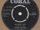 Jackie Wilson Big Boss Line Coral Q 72474 Soul Northern Motown