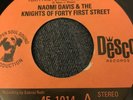 NAOMI DAVIS Forty first St breakdown DESCO 45, FUNK R&B, SOUL ORIG RARE VINYL