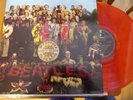 The Beatles Sgt. Pepper's Lonely Hearts Club Band RARE Red Vinyl Import LP