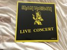 IRON MAIDEN LIVE CONCERT DOUBLE ALBUM MANCHESTER 1982