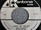 Blues Busters/Byron Lee/Dragonaires - I Won't Let You Go (Kentone) (Jamaica) VG