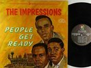 Impressions - People Get Ready LP - ABC-Paramount VG+