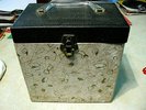 45 Record Case FULL BEATLES, DOORS, STONES, QUEEN, EAGLES, HEART, BOSTON, CARS