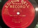 GEORGE FORMBY JR. ‘JOHN WILLIE’S JAZZ BAND’ 1926 WINNER 78 - HIS FIRST RECORD