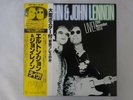 Elton John & John Lennon Live  28 November 1974 DJM K28P-200 Japan PROMO  LP OBI