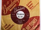 50s Hillbilly Country Bop 45 BOB SANDY A Full Time Job / Waiting BROADWAY hear
