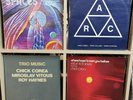 4 x CHICK COREA * LARRY CORYELL * RETURN TO FOREVER * A.R.C * TRIO MUSIC 2LP ECM