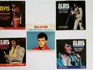 5 Elvis Presley 45 rpm Picture Sleeves - NO RECORDS - JUST THE JACKETS