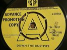 STATUS QUO - DOWN THE DUSTPIPE - Original 1970 PYE 7N 17907 - UK DEMO / PROMO