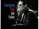 EVANS, Bill - Everybody Digs Bill Evans - Vinyl (heavyweight blue vinyl LP)