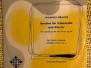 SAMPLE COPY  TELEFUNKEN LT 6584-BRAHMS -Cello & Klavier- G. FALLOT & M.FALLOT