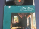 NICK DRAKE Five Leaves Left LP Vinyl EX Antilles Original