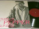 ART PEPPER Return Of Score SLP-4032 OG DG Mono Vinyl Jazz LP MANNE SHELDON EX