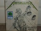 METALLICA AND JUSTICE FOR ALL WALMART GREEN LP ONE EYE OF THE BEHOLDER HARVESTER