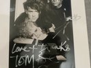 Thompson Twins signed by Tom Bailey and Joe Leeway