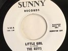 The Riffs on Sunny Records Little Girl WLP Promo NM Doo Woo 45 Repro/Bootleg