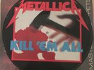 METALLICA - KILL EM ALL 1st EDITION NO BARCODE Vinyl LP Picture Disc MFN7P VG+