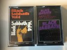 BLACK SABBATH AUDIO CASSETTE VOL4 AND MASTERS OF REALITY 1976 NEMS
