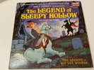 WALT DISNEY LEGEND OF SLEEPY HOLLOW BOOK RECORD LP ST-3801