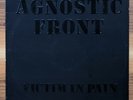 AGNOSTIC FRONT Victim In Pain LP 1986 COMBAT CORE NYHC HARDCORE Embossed Cover