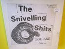 The SNIVELLING SHITS Rare Box 'ed Set PINK Vinyl Sicker/Button/Post Card 7