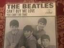 The Beatles - Can't Buy Me Love -45 - 2011 Repo Sleeve and Original 1964 Record