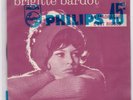 SUPERBE ET RARE SP JUKEBOX ENCART ORIGINAL ETAT EX  BRIGITTE BARDOT  la Madrague