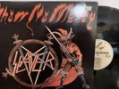 Slayer ‎– Show No Mercy LP 1983 Metal Blade Records ‎– MBR 1013 EX/EX w/ Insert