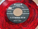 DENNY EZBA I'LL GO SOMEWHERE AND CRY USED 45 RPM 7
