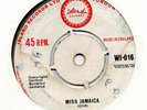 7” Skinhead Skanking - ISLAND - 1962 - Miss jamaica - Jimmy Cliff