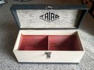 Triad Portable 2 Sided Bronx NY 45 Rpm Vinyl Record Carrying Case Box Vintage