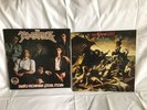 THE POGUES  -  RUM SODOMY & THE LASH and RED ROSES FOR ME VINYL LPs.