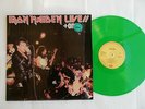 IRON MAIDEN Rare LP Vinyl color Live+One Greece(Metallica Slayer AC DC Megadeth)